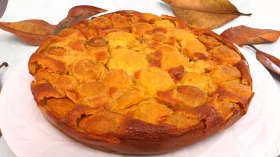 Clafoutis aux nèfles du Japon