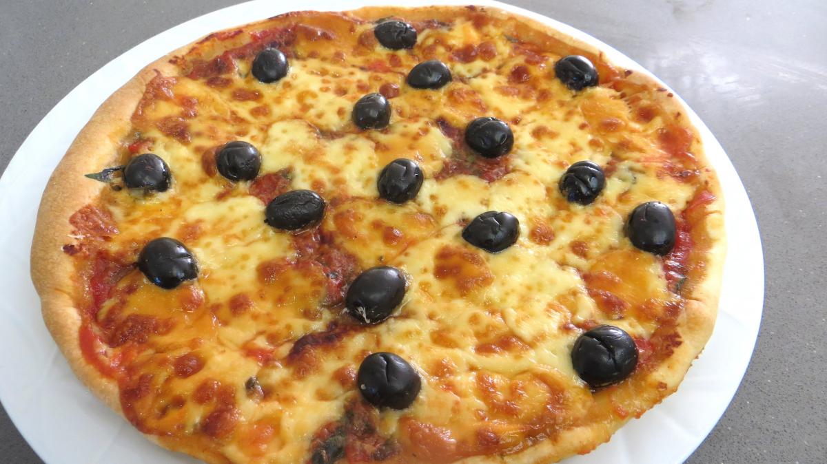 Pour obtenir une pâte à pizza parfumée