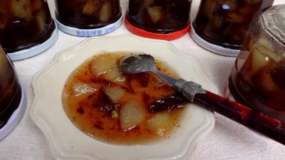 Confiture de poires et dattes