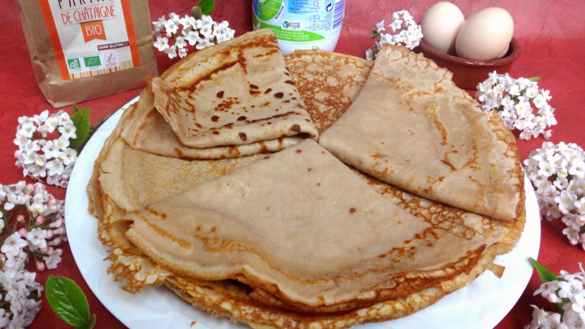 Crêpes à La Farine De Châtaigne Corse
