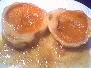 Quenelles aux abricots
