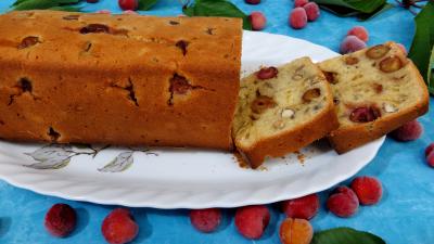 Cake aux cerises