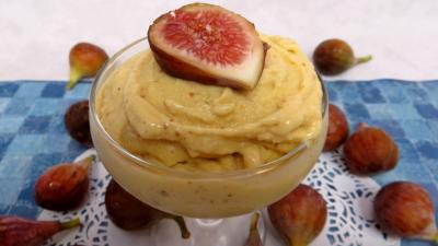 Crème glacée aux figues