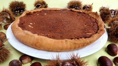 Tarte aux châtaignes