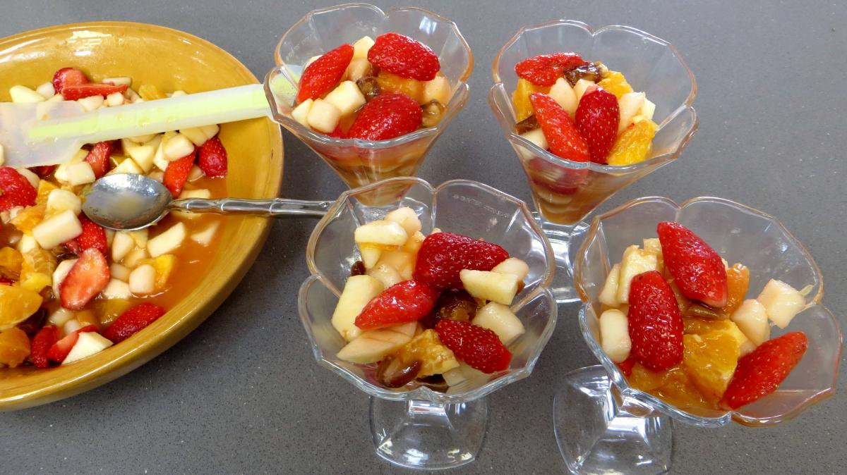 Réhausser le goût des salades de fruits