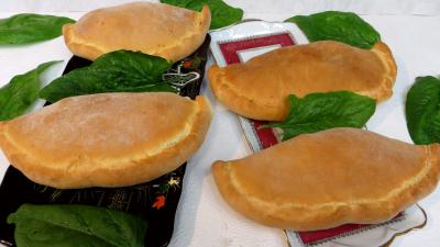 Calzone aux épinards