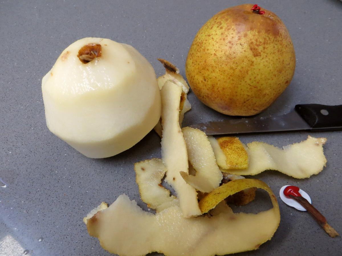 Comment évider une poire ?