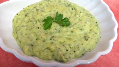 Purée de courgettes