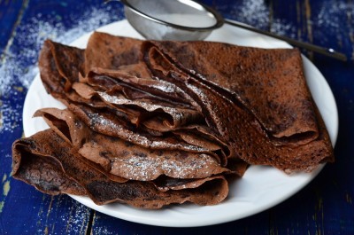 Crêpes au cacao
