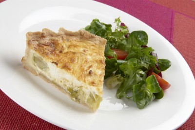 Quiche aux poireaux