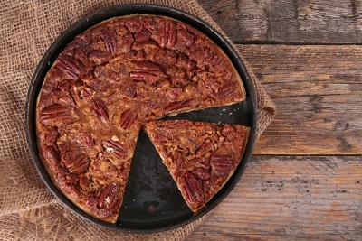 Tarte aux noix et à la vanille