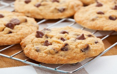 Cookies croustillants aux pépites de chocolat