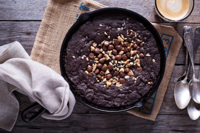 Cookie fondant aux deux chocolats
