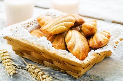 Madeleines au coeur de châtaigne