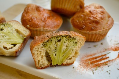 Muffins aux brocolis