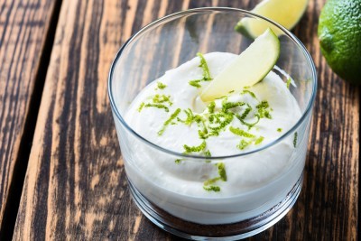 Mousse au citron vert