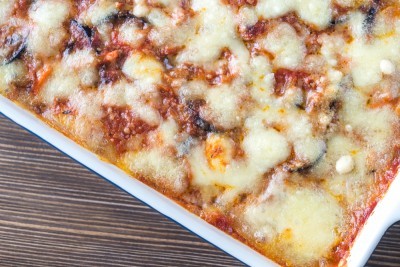 Aubergines à la parmigiana