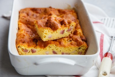 Cake jambon moutarde