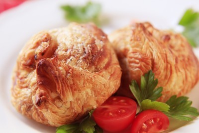 Mini-feuilletés à la cancoillotte et jambon