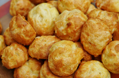 Gougères au reblochon