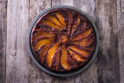 Clafoutis de poires au chocolat