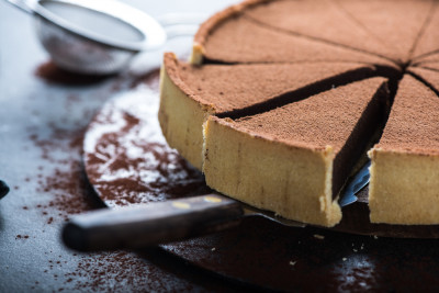 Tarte légère au chocolat