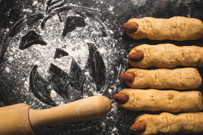 Doigts de sorcière d'Halloween