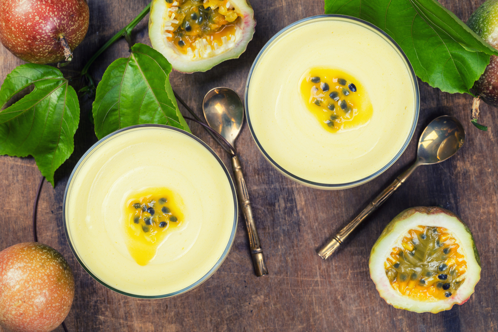 Fruits de la passion nos meilleurs desserts