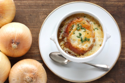 Soupe gratinée à l'oignon