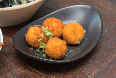 Croquettes de pommes de terre et sardines