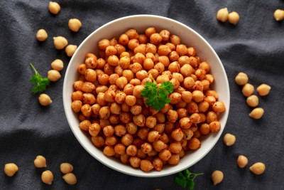 Pois chiches grillés
