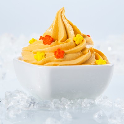 Yaourt glacé au melon