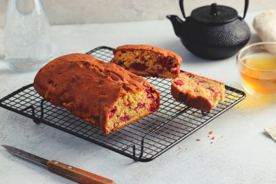 Cake aux fruits rouges léger
