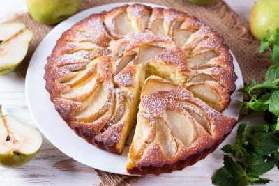 Gâteau moelleux aux poires