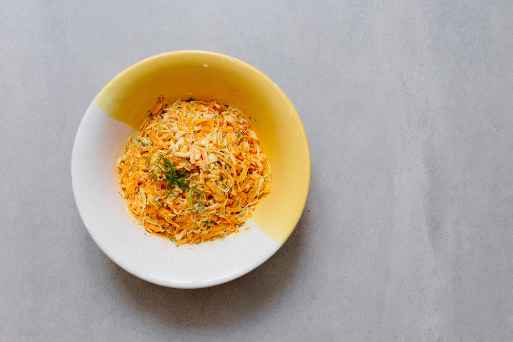 Recette Salade De Chou Facon Coleslaw Et Sa Mayonnaise Sans Oeuf