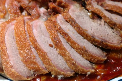 Magret de canard moelleux au miel