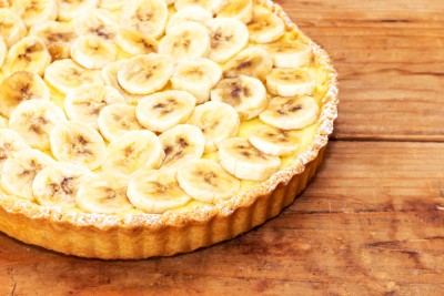 Tarte à la banane mauricienne