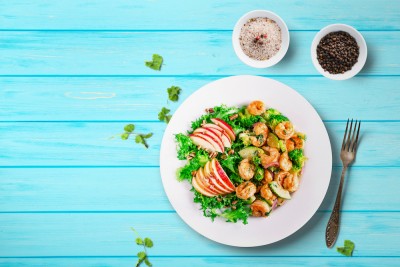 Salade normande au cidre