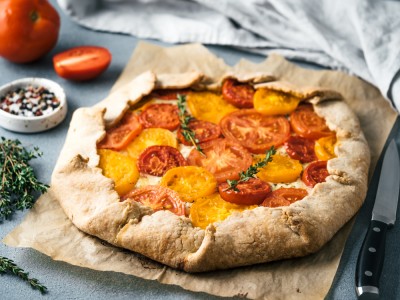 Tarte tatin à la tomate