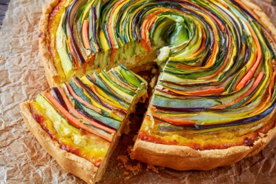 Tarte aux légumes et à la ricotta
