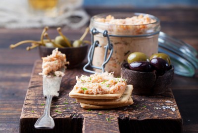 Rillettes de thon au basilic