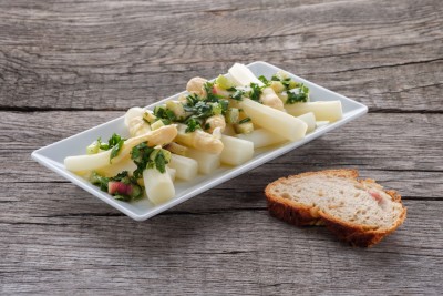 Salade d'asperges sucrée-salée (ou salade duchesse)