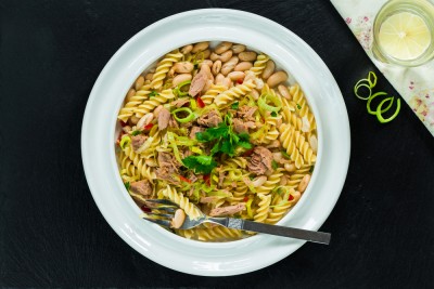 Torti au thon et crème de citron