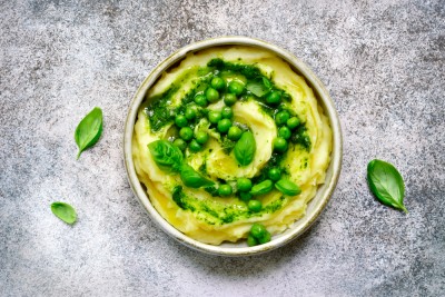 Gratin pommes de terre et petits pois