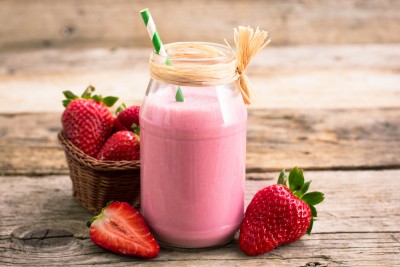Smoothie à la fraise