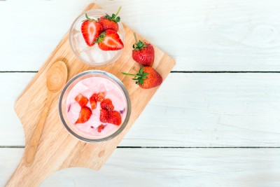 Duo fraise rhubarbe