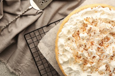 Tarte à la vanille et spéculoos