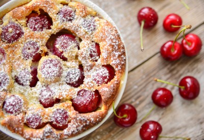 Clafoutis aux cerises et cannelle