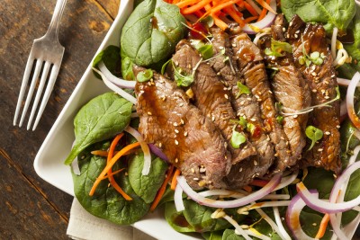 Salade de boeuf asiatique