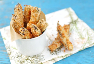 Frites d'aubergines
